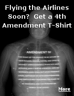 Underwear sporting the 4th Amendment, with metallic ink is designed to show up on the computer screen of your friendly TSA full-body scan evaluator. 